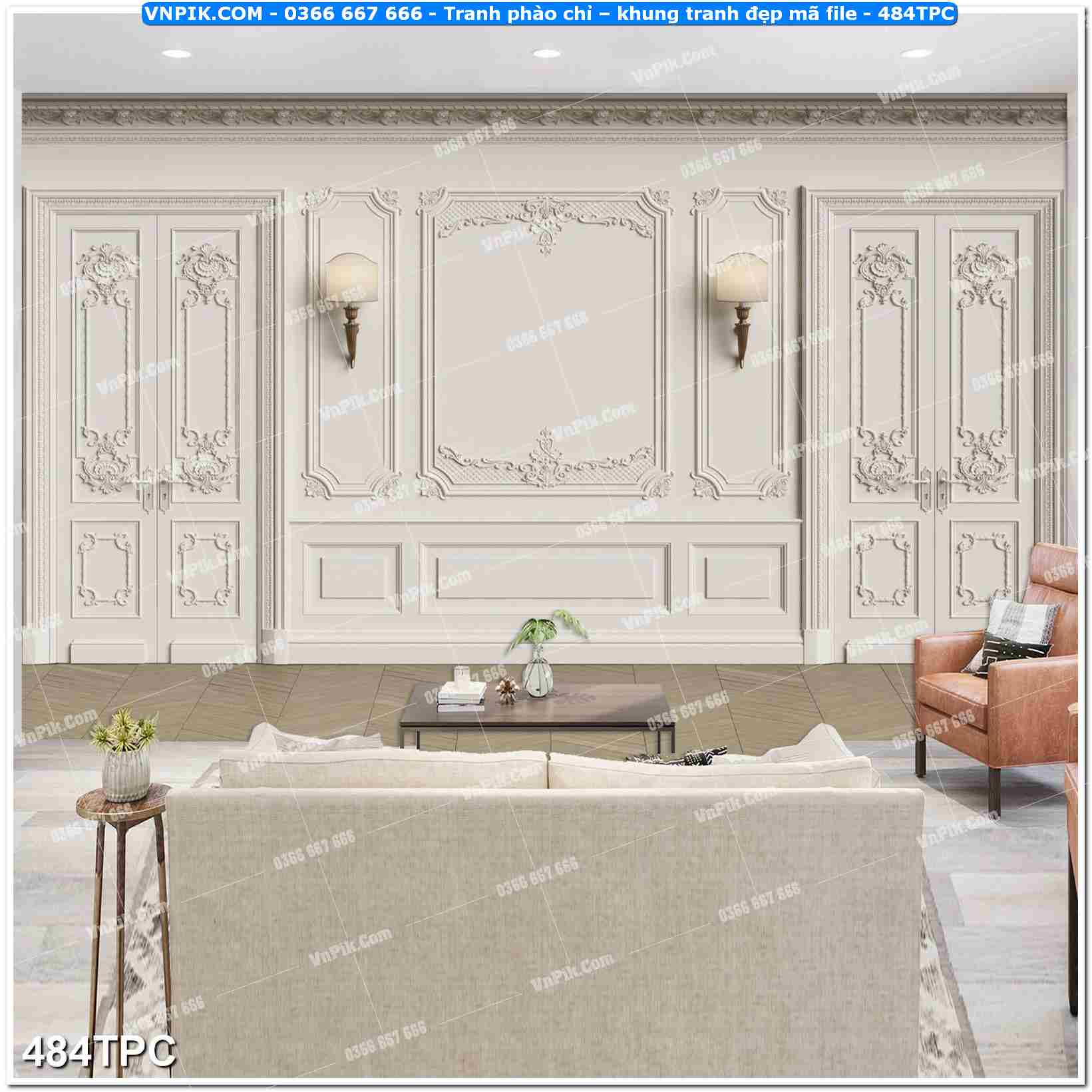 Tranh phào chỉ – khung tranh đẹp mã file 484TPC