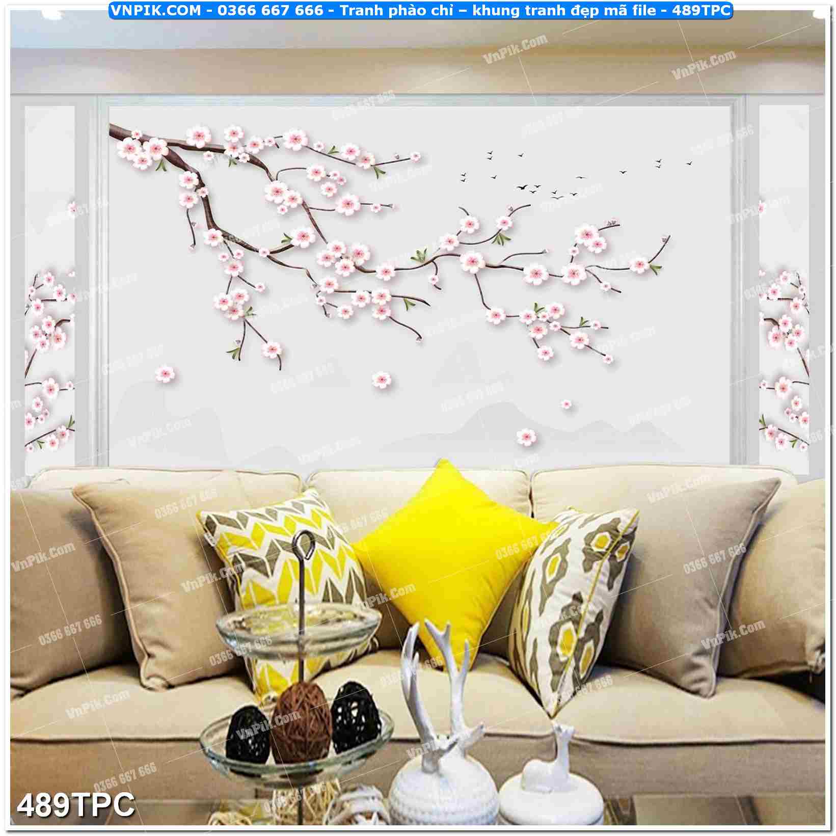 Tranh phào chỉ – khung tranh đẹp mã file 489TPC