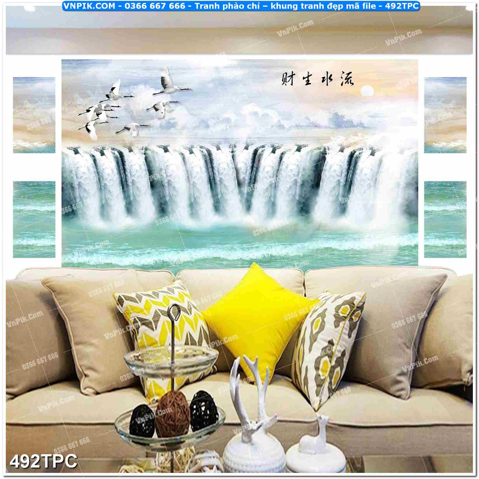 Tranh phào chỉ – khung tranh đẹp mã file 492TPC