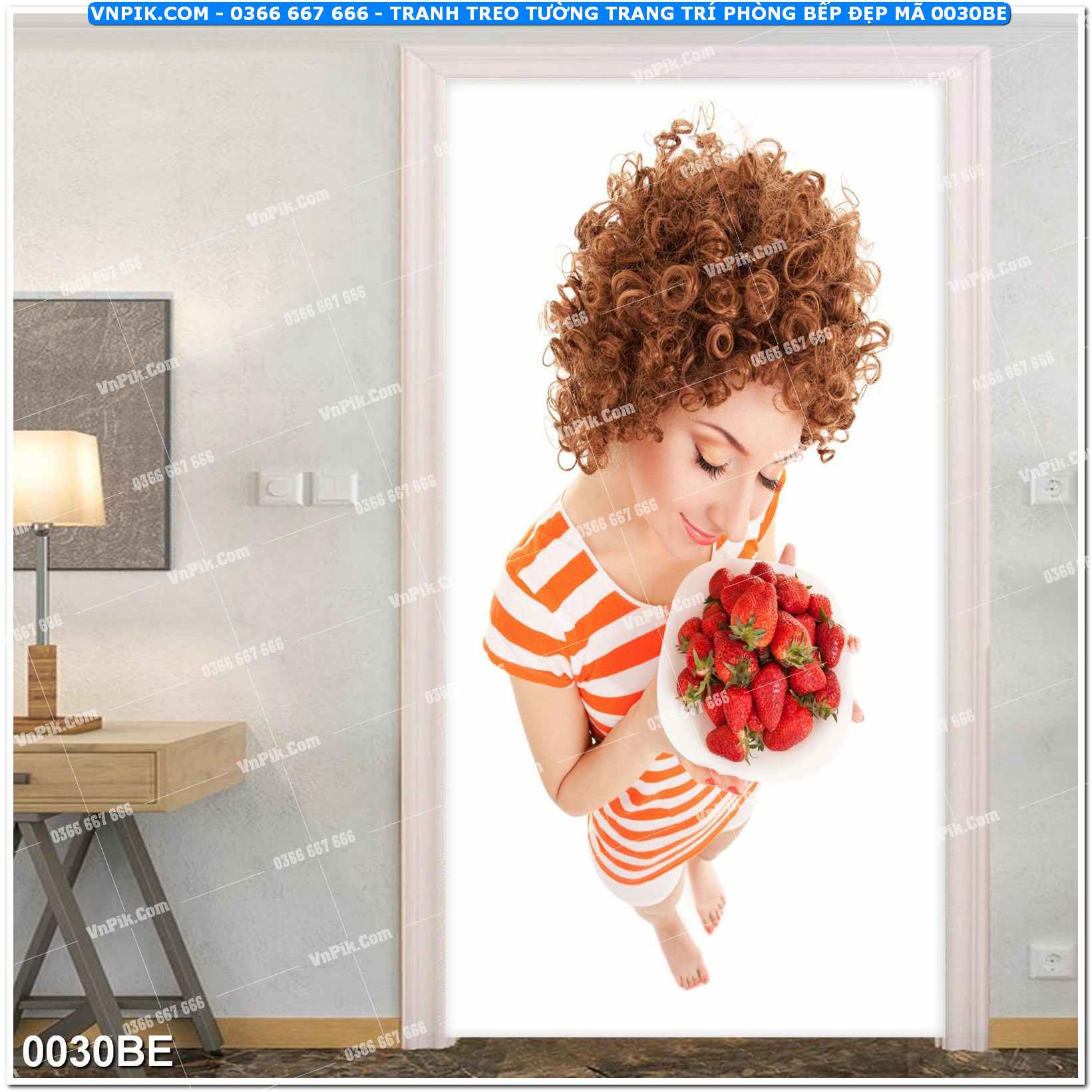 Tranh treo tường trang trí phòng bếp đẹp mã 0030BE