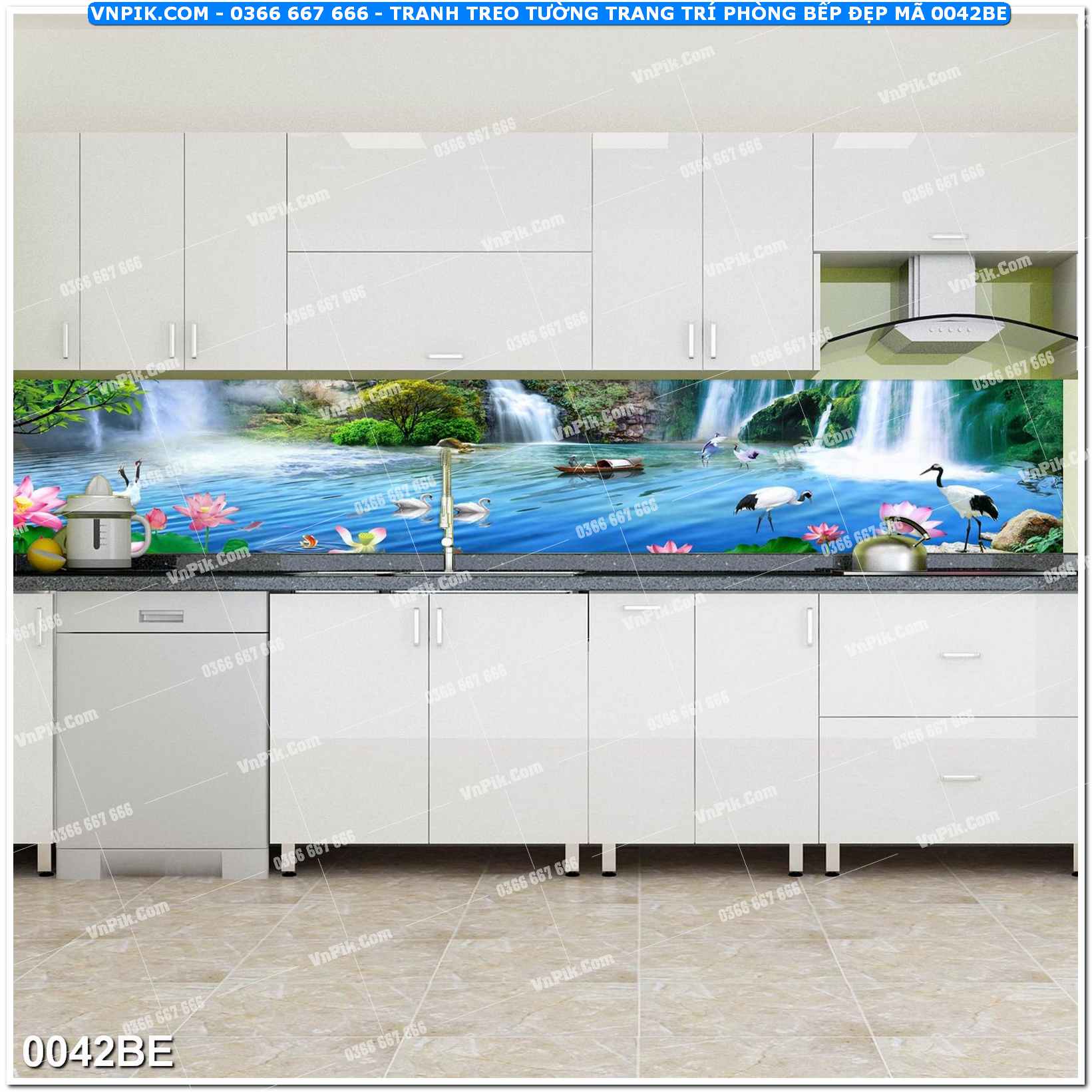 Tranh treo tường trang trí phòng bếp đẹp mã 0042BE
