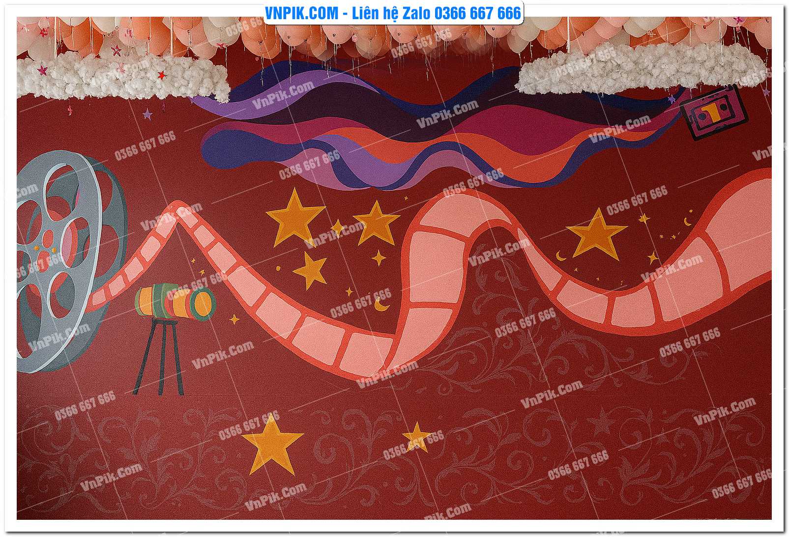 Background Chụp Ảnh Kỷ Yếu Graduation Đẹp Mẫu Độc Lạ 10