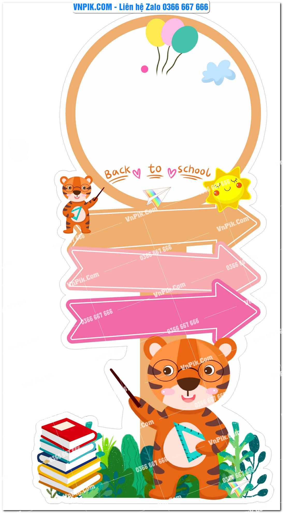 Cột chỉ dẫn mẫu 06