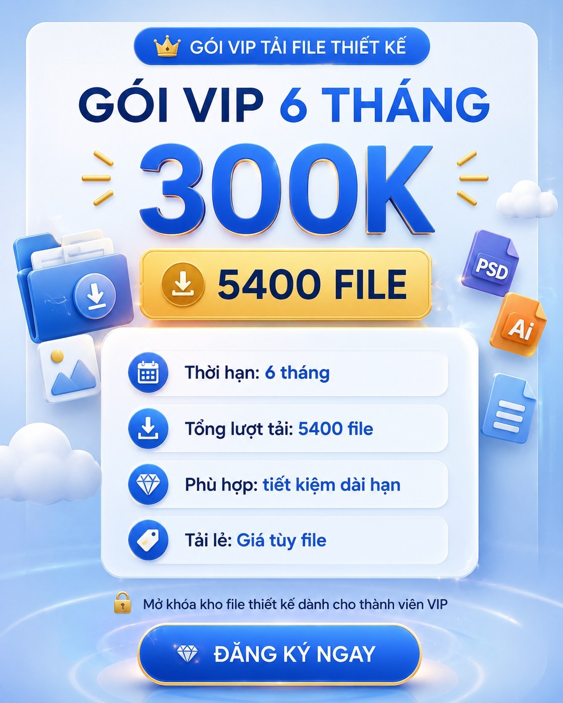 Thành viên VIP - 6 tháng